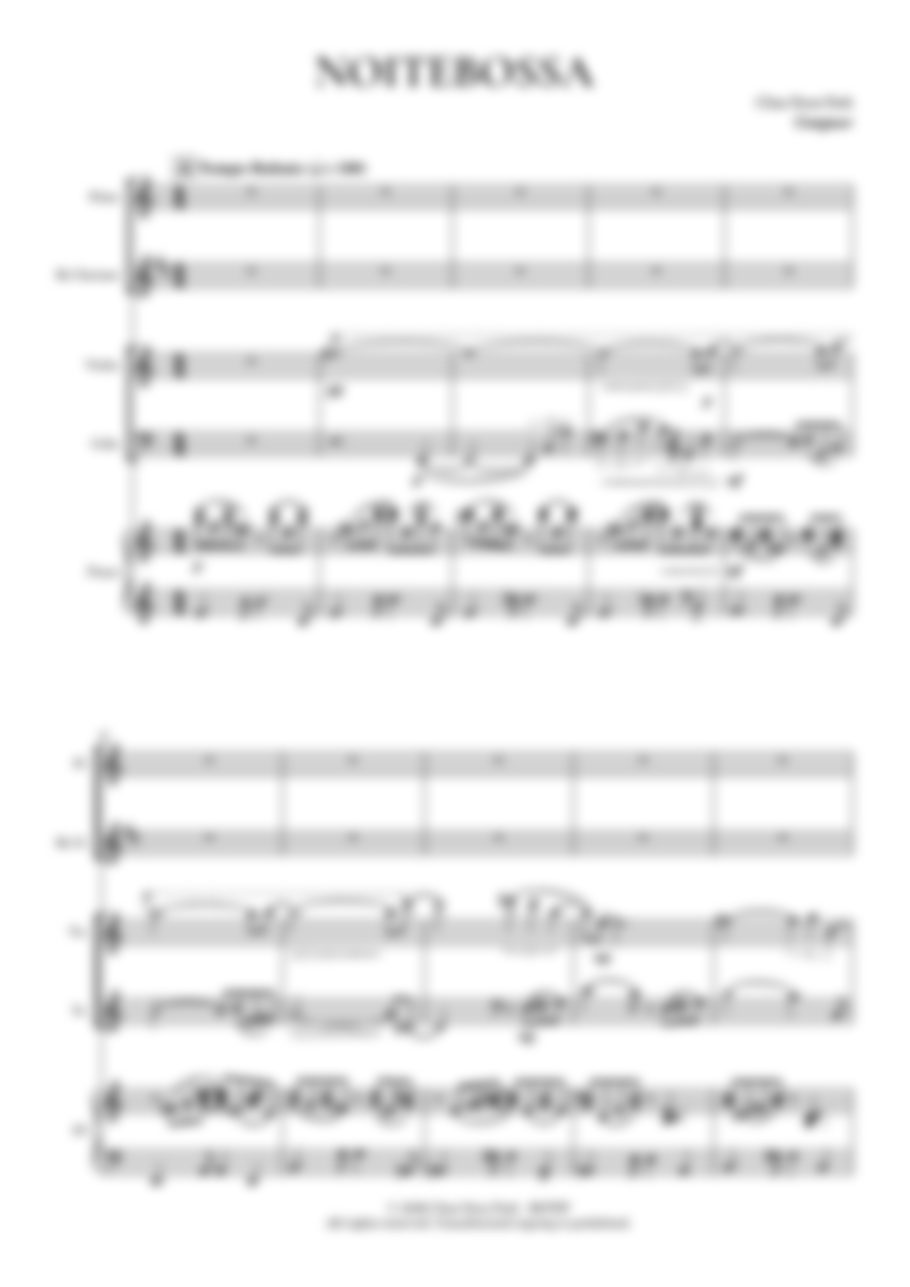 NOITEBOSSA blurred score preview page 1