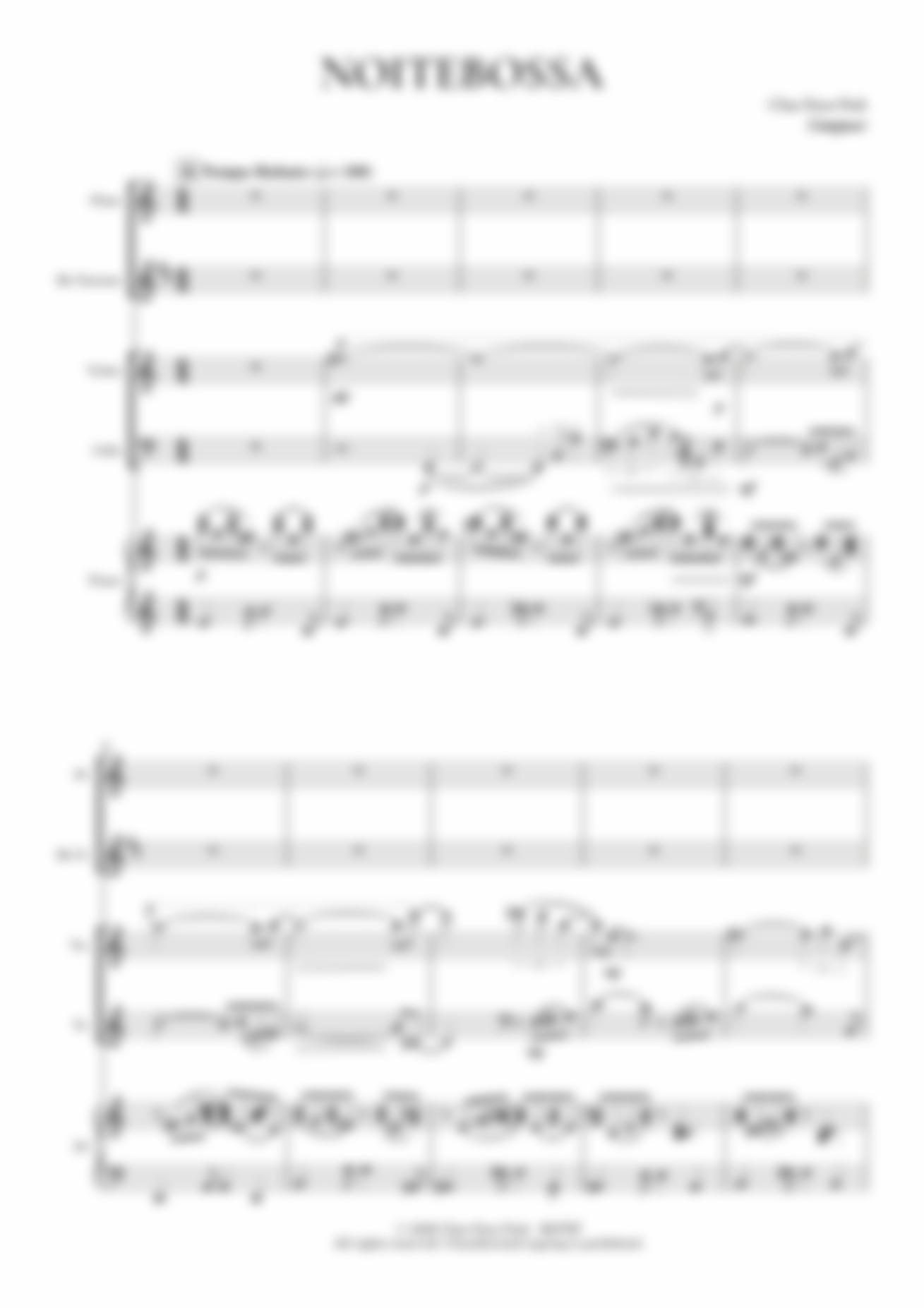 NOITEBOSSA score preview page 1